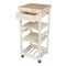 International Concepts Kitchen Trolley, Unfinished WC-1515 - alternate 4